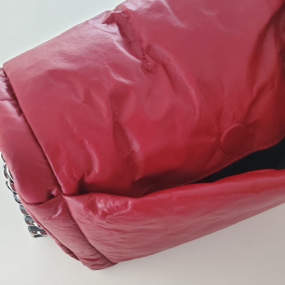 Marc Jacobs Red Calfskin Pillow Bag - Picture 6 of 9
